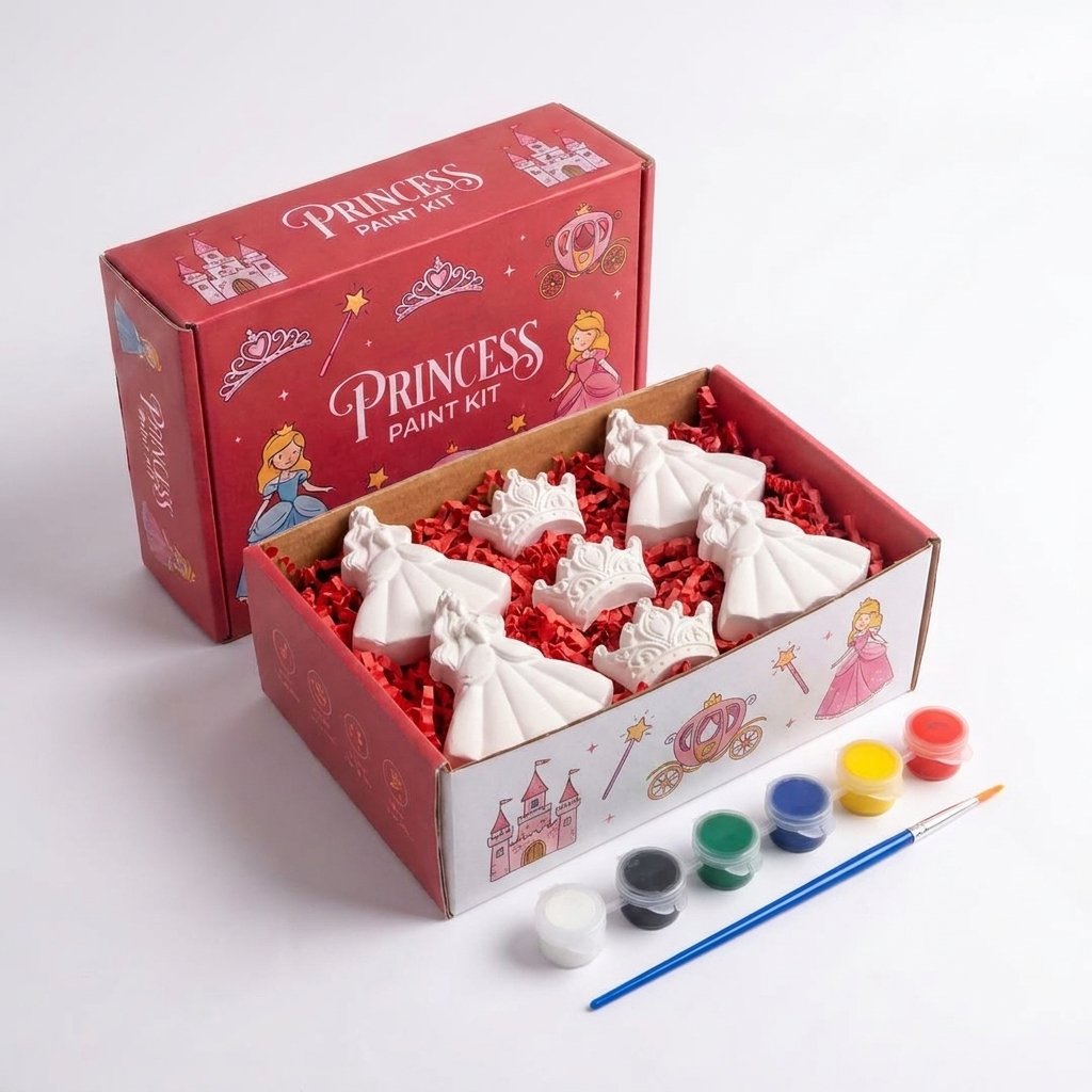 Large: Princess Kids Painting Kit